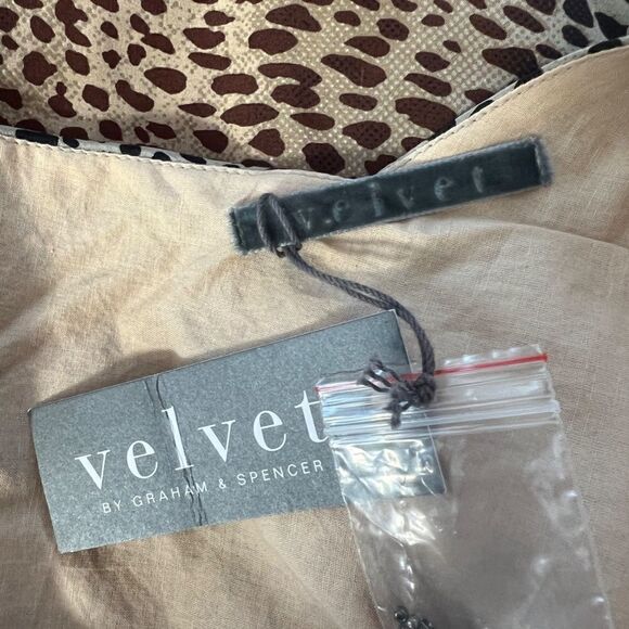 Velvet By Graham & Spenser Leopard Print Slip Dress Size S - Picture 5 of 5